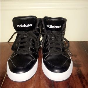 Black High-Top Adidas